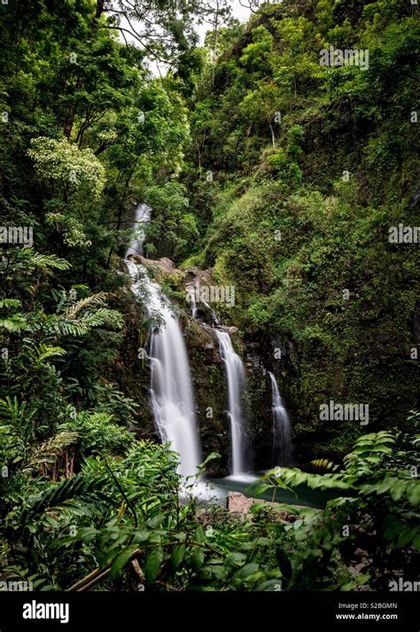 Waterfalls in the jungle hi-res stock photography and images - Alamy