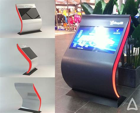 Kiosk design, Digital kiosk, Signage design