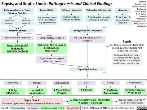 Sepsis, and Septic Shock: Pathogenesis and Clinical Findings | Calgary ...