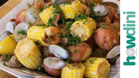 How to make a clam boil - YouTube