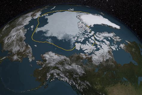 Interactive map lets you be global warming, shrinking the ice cap ...