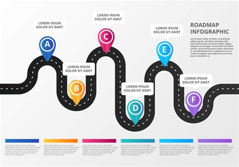 Roadmap Infographic - Download Free Vector Art, Stock Graphics & Images