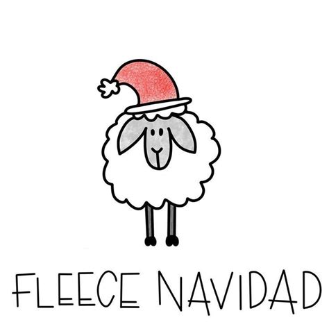 fleece navidad christmas pun sheep | Funny christmas cards diy ...