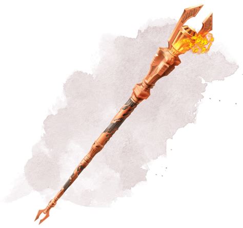 Staff of Fire » Magic Item - DnD 5e