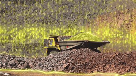 Large Mining Dump Truck Large Dump Stock Footage Video (100% Royalty ...