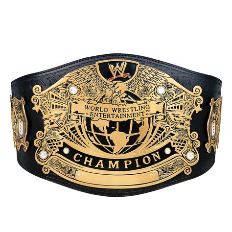 WWE Undisputed World Wrestling Entertainment Championship Title Belt ...