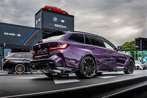 2023 BMW M3 Touring Debuts At Goodwood In Daytona Violet Paint, Watch It Fly Up The Hillclimb ...