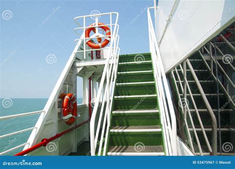 Staircase in the ship stock image. Image of backgroound - 53475967