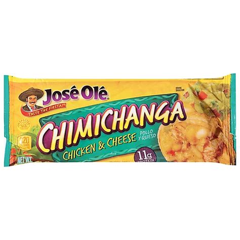 Jose Ole Mexican Food Chimichanga Chicken & Cheese