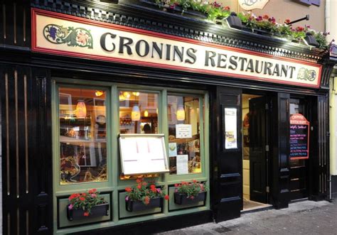 About Us - Cronin's Restaurant - Traditional & Original Tastes - Killarney, Co. Kerry