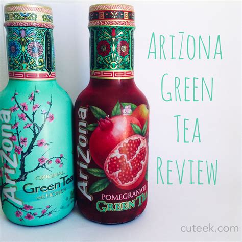 AriZona Green Tea Review - Cuteek