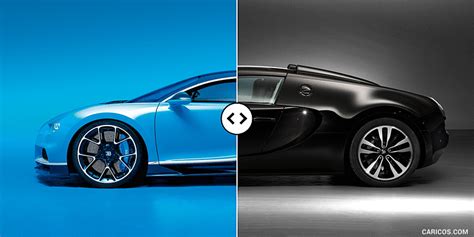 Bugatti Chiron vs. Veyron GS Vitesse