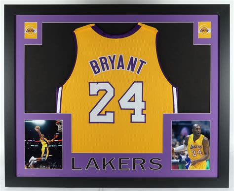 Kobe Bryant Custom Framed Jersey Display | Pristine Auction