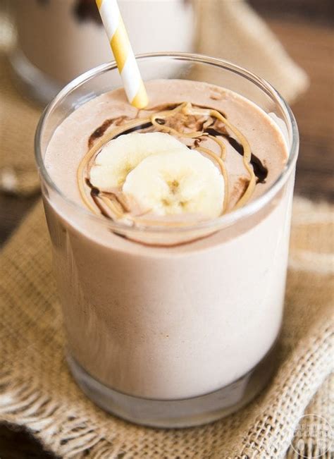 Chocolate Peanut Butter Banana Smoothie – Like Mother, Like Daughter