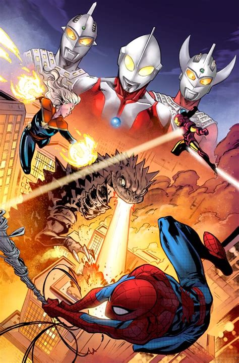 Ultraman Will Crossover with Marvel Super Heroes for the First Time in ...