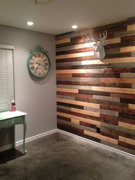 40+ Elegant Diy Reclaimed Wood Accent Design Ideas For Wall That You Need To Try | Reclaimed ...