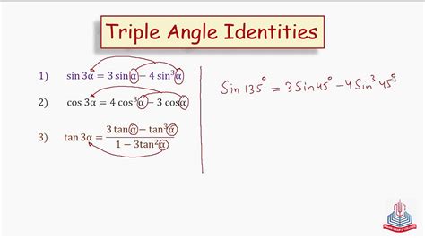 The Double And Triple Angle Formulas Derivation By De, 41% OFF