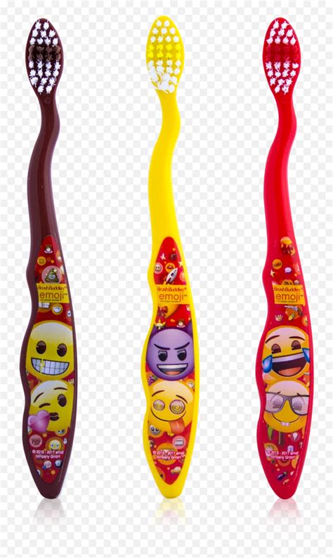 Brush Buddies Emoji Toothbrush 3 Pack - Cartoon,Kung Fu Emoji - free ...