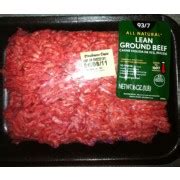 93 7 Lean Ground Beef Nutrition Facts - Beef Poster