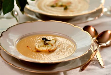 Fennel Cream Soup with Caramelized Fennel - Jamie Geller