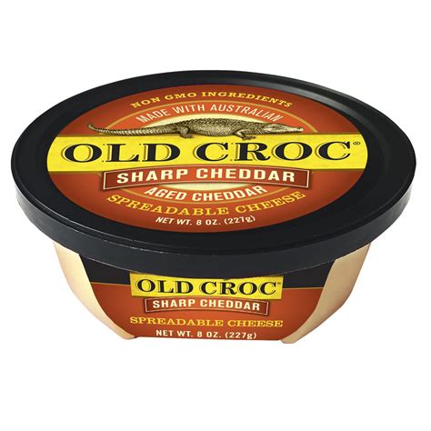 Sharp Cheddar Spreadable Cheddar Cheese | Old Croc