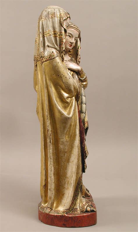 Attributed to Master Heinrich of Constance | The Visitation | German | The Metropolitan Museum ...