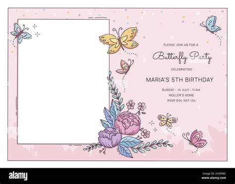 Free Printable Butterfly Invitation Template Online Retailers | apply.uplines.net