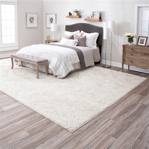 Mohawk Home Francesca Farmhouse Area Rug, Cream, 5' x 8' - Walmart.com