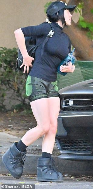 Billie Eilish seen returning from LA gym workout session amid new romance with Jesse Rutherford ...