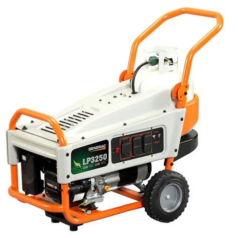 Generac 3,250-Watt Propane Gas Powered Portable Generator-6000 - The ...