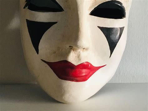 Venice Volto mask in papier-mâché | Etsy