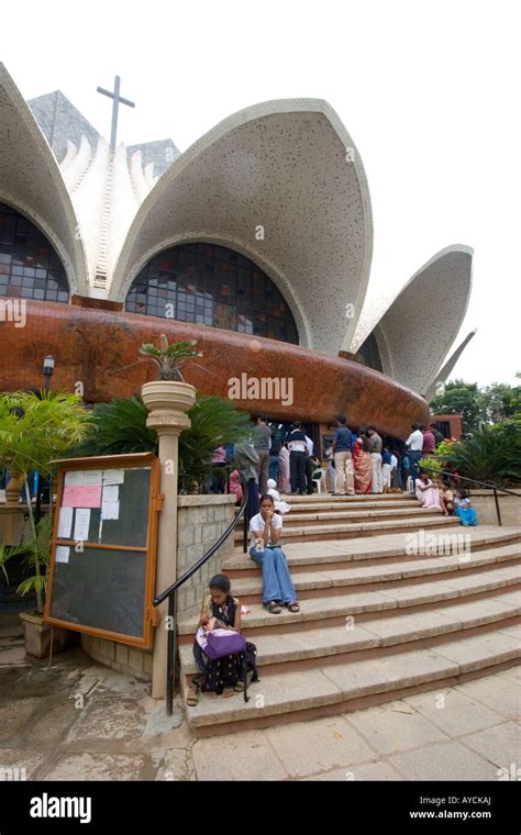 St Vincent Pallotti church in Banasawadi near Bangalore India Stock ...