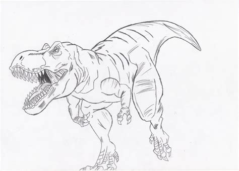 T-Rex Drawing