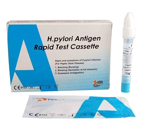 Buy Accurate Stomach test Home Ulcer Screen/H Pylori ANTIGEN - Stomach ...