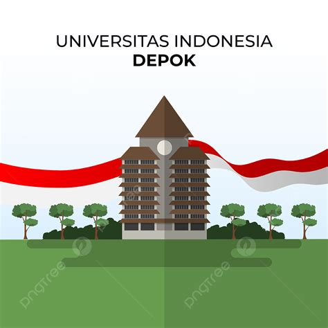 Indonesia Vector Art PNG, Universitas Indonesia, Ui Depok, Ui, Universitas Indonesia Depok PNG ...