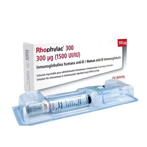 Rhophylac® - Human Anti-D Immunoglobulin - Avin Darou