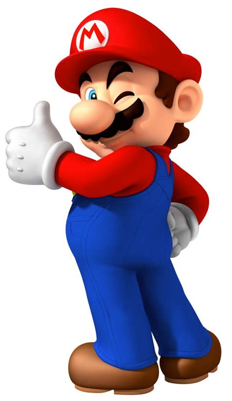 File:Mario thumbs-up.png - Super Mario Wiki, the Mario encyclopedia