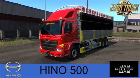 Hino 500 Truck + Interior v1.0 (1.37.x) for ETS2