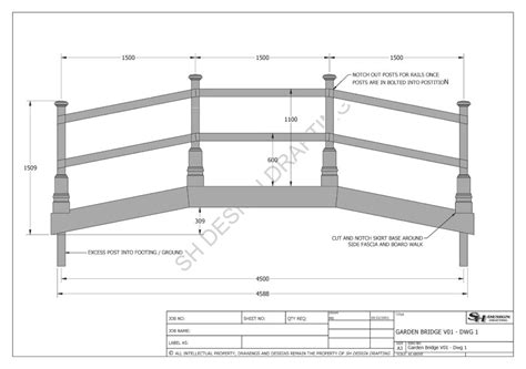 Garden Bridge Deck V01 – EzeBuilt