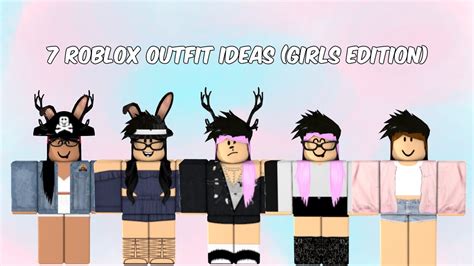 7 Roblox Outfit Ideas (Girls Edition) - YouTube