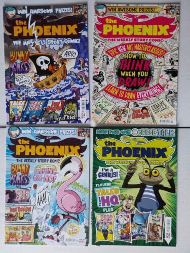 The Phoenix Story Comic 271 - 280 2017 Jamie Smart Bunny Vs Monkey ...