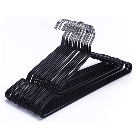 Metal Hanger 16″ Coat Hangers 5G Extra Thick Wire with Anti-Slip Rubber Coating – Wardrobe Solution