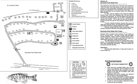 Burnham Point State Park Campsite Photos - Location Map