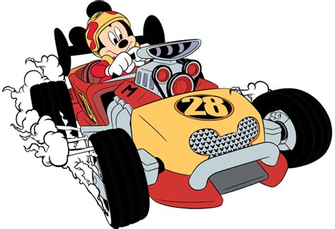 Mickey and the Roadster Racers Clip Art (PNG Images) | Disney Clip Art Galore