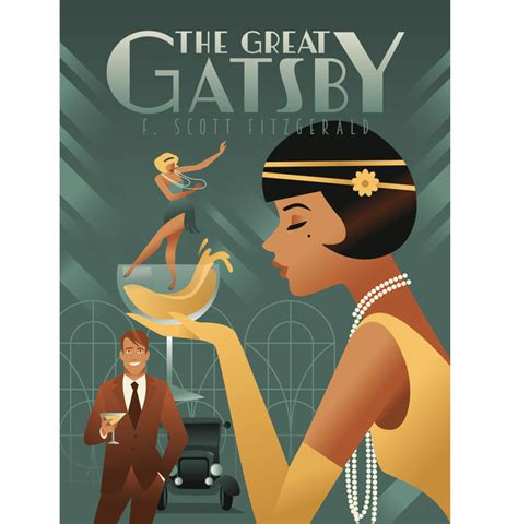 Book Cover The Great Gatsby | Domestika