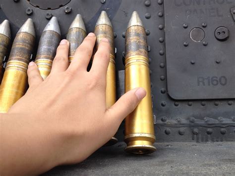 30mm Apache cannon ammo - My hand for scale [OC] [3264 x 2448] • /r/MilitaryPorn | Ammo, Cannon ...