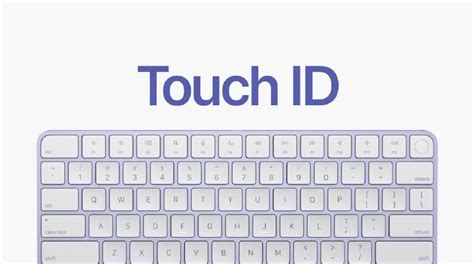 Apple ya vende por separado el Magic Keyboard con Touch ID