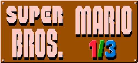 Super Mario Bros. 1/3 [NES/FC] - Version Archive : Corpse Grinder ...