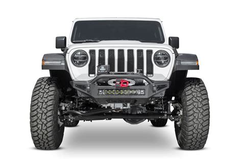 2018 Jeep JL Stubby Bumper: Jeep JL Rock Fighter Stubby Front Bumper