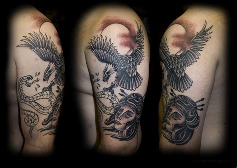 Aggregate more than 69 hawk and snake tattoo latest - in.coedo.com.vn